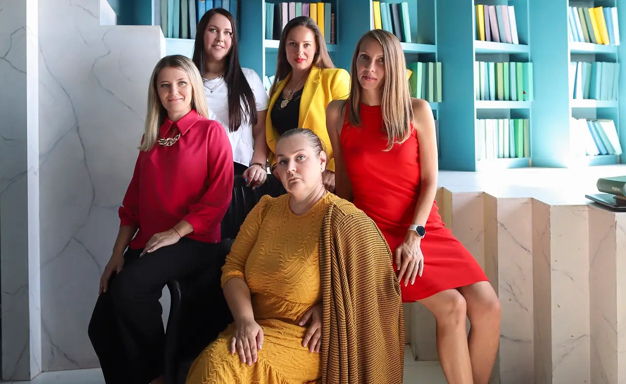 Tax Clinic Team in the office